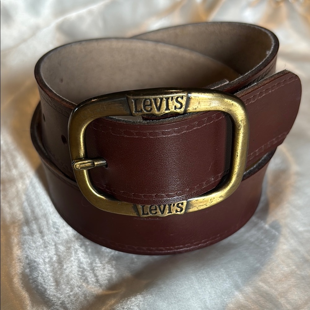 Levi's Brown Leather Belt